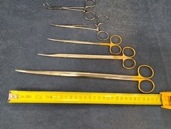 Medical scissors, together 30eft.