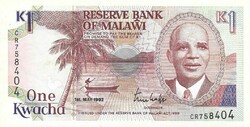 1 kwacha 1992 Malawi Gyönyörű
