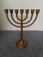 7 Branch copper menorah / candle holder/
