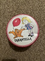 Old metal box: tarantella biscuit box