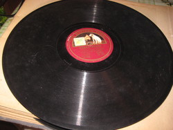 Gramophone record hig masters voice, kodály, historical song, they fill the path of the great forest............