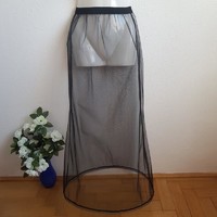 New, custom-made black 1-ring petticoat, tire, step reliever