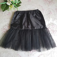New, custom-made black, tulle children's petticoat, ballerina skirt, tutu