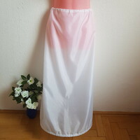 New, custom-made, tieable waist 1-ring silk petticoat, tire, step reliever
