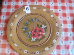 Popular wooden wall plate! 19.