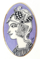 Beautiful Saxon Ender porcelain pendant
