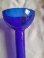 Kék  kobalt pohar. 24 cm  gyönyörű