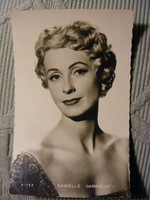 Danielle Darrieux (May 1, 1917 - October 17, 2017) Postcard French actress