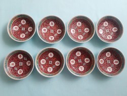 Kínai porcelán tál, tálka ( 8 darab)