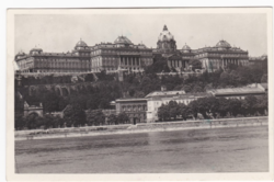 Royal Castle of Budapest - postcard from 1939