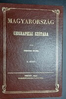 Geographical dictionary of Hungary