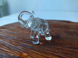 Small glass elephant