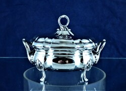 Wonderful, antique silver sugar box, Paris, ca. 1890!!!