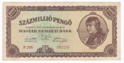 One hundred million pengő from 1946 (p 286)