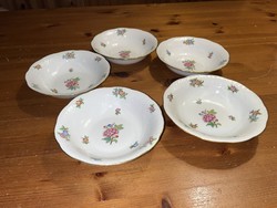 Herend porcelain, Eton 5 salad bowls