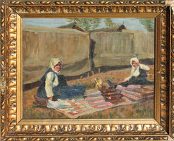 Sándor Vágó: carpet sellers