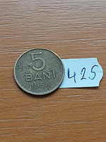 Romania 5 bani 1956 copper-zinc-nickel 425