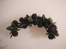 Fruit - blackberry - 15 x 6 x 3 cm - true to life - flawless