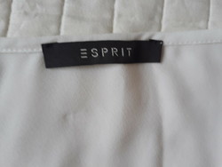 Snow white esprit tunic, fold-up long sleeves