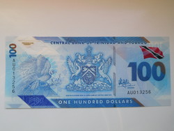 Trinidad & Tobago 100 dollár 2019 UNC Polymer