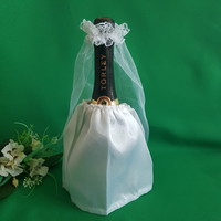 New bridal bottle dress, glass decoration, wedding decor