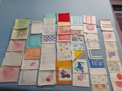 Collection of over 300 types of vintage napkins