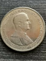 5 Pengő 1930 Horthy silver