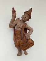 Antik burmai buddhista fa szobor Buddha Burma 754 8346