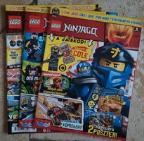 3 pieces of lego ninjago newspaper