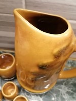 Magyarszombatfa acorn pitchers+glasses