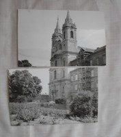 Retro photo 13: Zirci Cistercian Abbey, Basilica of Our Lady (church, 1970s)