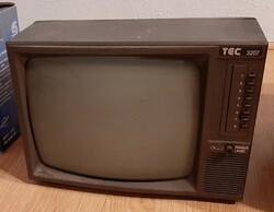 Tec 3207 old black and white small TV