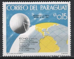 Paraguay 0116 mi 1866 post office 0.30 euros