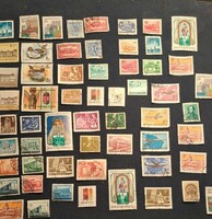 Mixed stamp 55 pieces Budapest xv. District