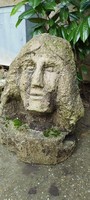 Renaissance limestone statue head