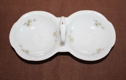 Régi német porcelán asztali sótaró fűszertartó [X-SAJT]