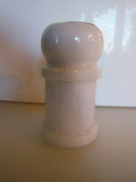 Salt shaker - marble - 45 dkg!! - 11 X 6 cm - old - the 