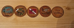 Beer coaster set