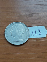 Belgium belgique 5 francs 1949 copper nickel 113