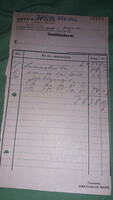 1940. Cc ernő zirkelbach Budapest hardware trade invoice according to the pictures