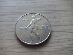 50 Lira 1980 Italy