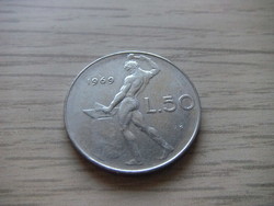 50 Lira 1969 Italy