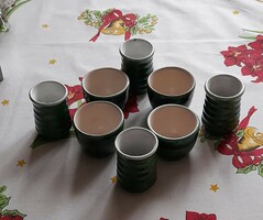 Magyarszombatfa ceramic cup set