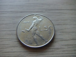 50 Lira 1978 Italy