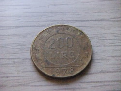 200 Lira 1978 Italy
