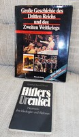 Adolf Hitler és a neonácik (2 db német nyelvű könyv)