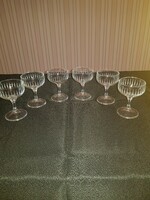 6 short drink glasses
