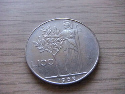 100 Lira 1968 Italy