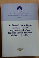 ADÓZÁSSAL ÖSSZEFÜGGŐ SZAKKIFEJEZÉSEK - 5 nyelven - szakszótár