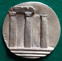 Béla Mladonyiczky: architecture award medal, in original box